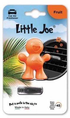 Autóillatosító, szellőzőrácsra, LITTLE JOE "Fruit", narancs